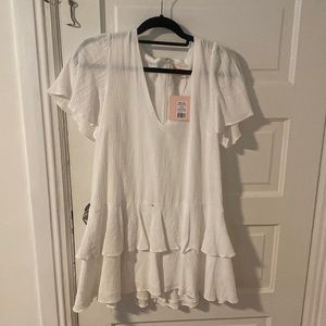 NWT SHOWPO Bahama Baby Dress - White - Size 6